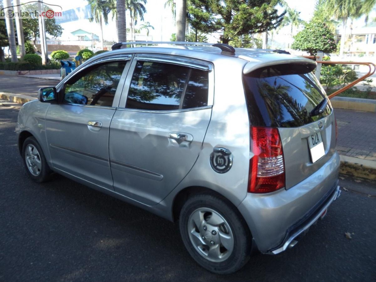 Kia Morning MT 2007 - Bán xe Kia Morning MT đời 2007, màu bạc, xe nhập, giá 138tr