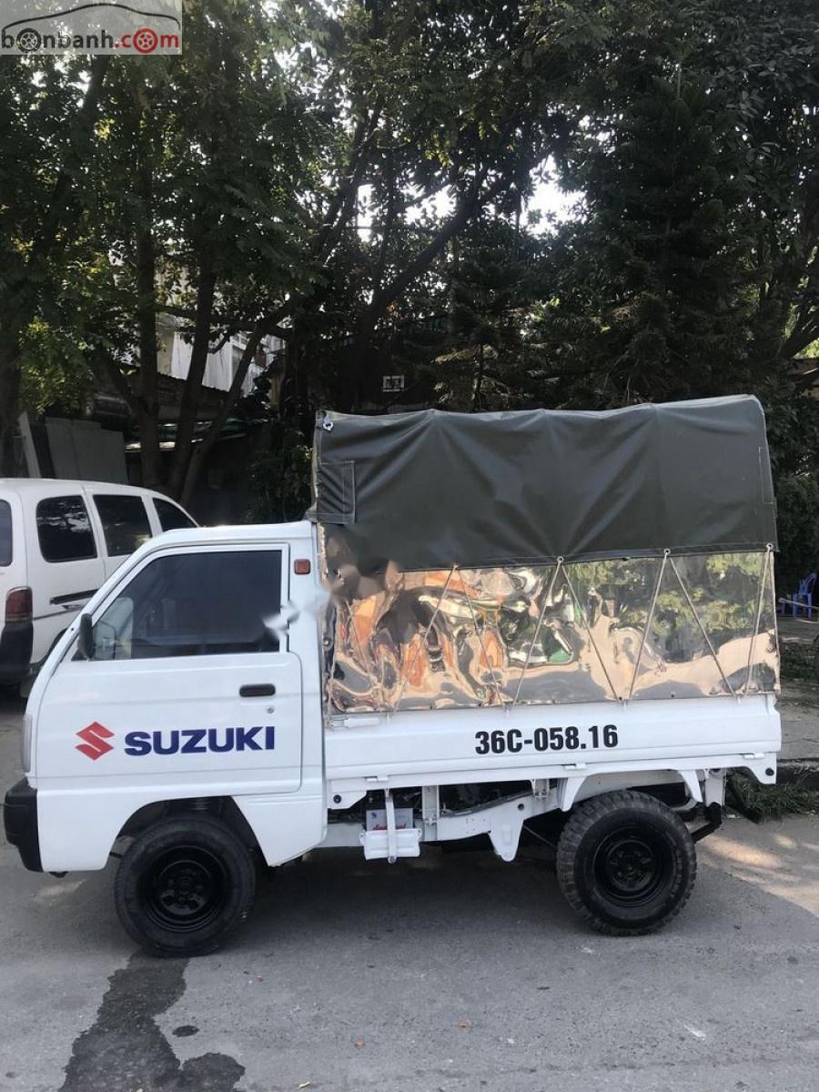 Suzuki Super Carry Truck 2004 - Bán Suzuki Super Carry Truck năm 2004, màu trắng xe máy chạy khỏe