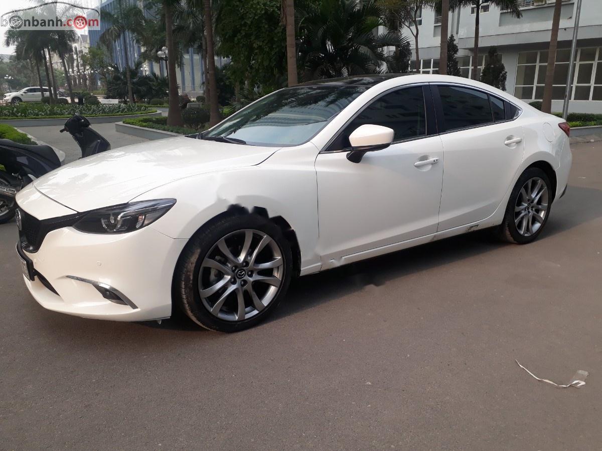 Mazda 6 2018 - Cần bán Mazda 6 đời 2018, màu trắng còn mới