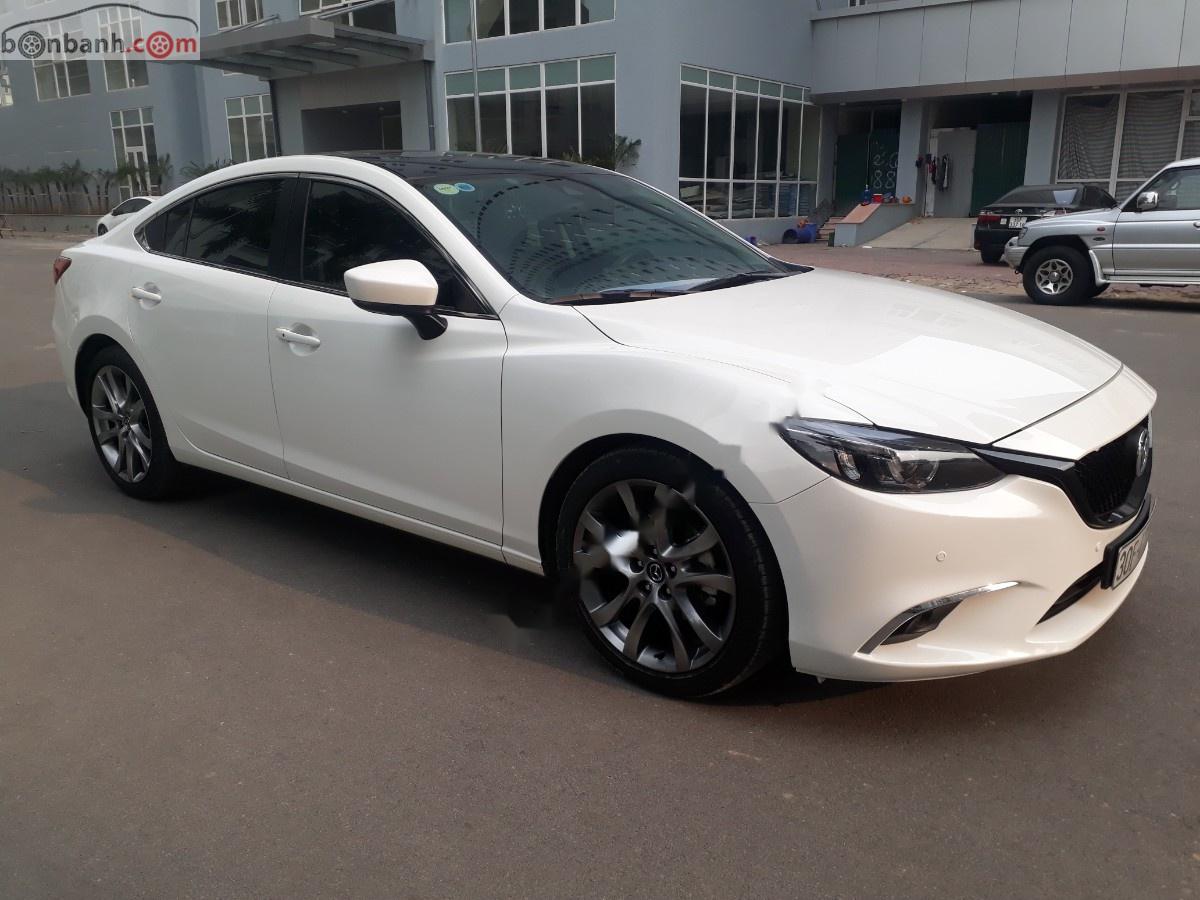 Mazda 6 2018 - Cần bán Mazda 6 đời 2018, màu trắng còn mới