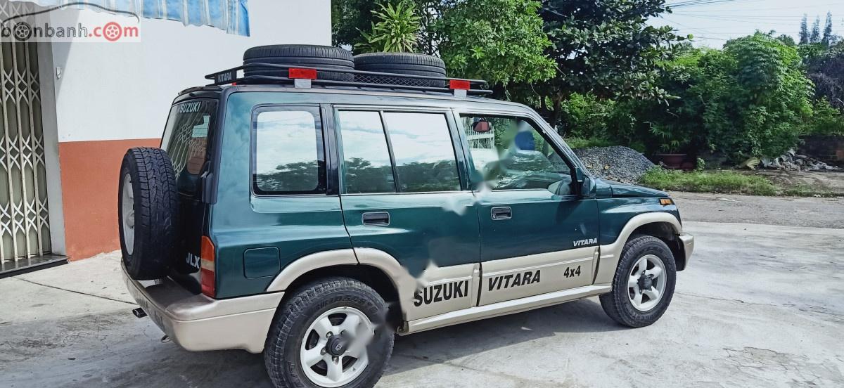 Suzuki Vitara JLX 2005 - Bán Suzuki Vitara 4x4 2005, màu xanh, giá chỉ 158 triệu