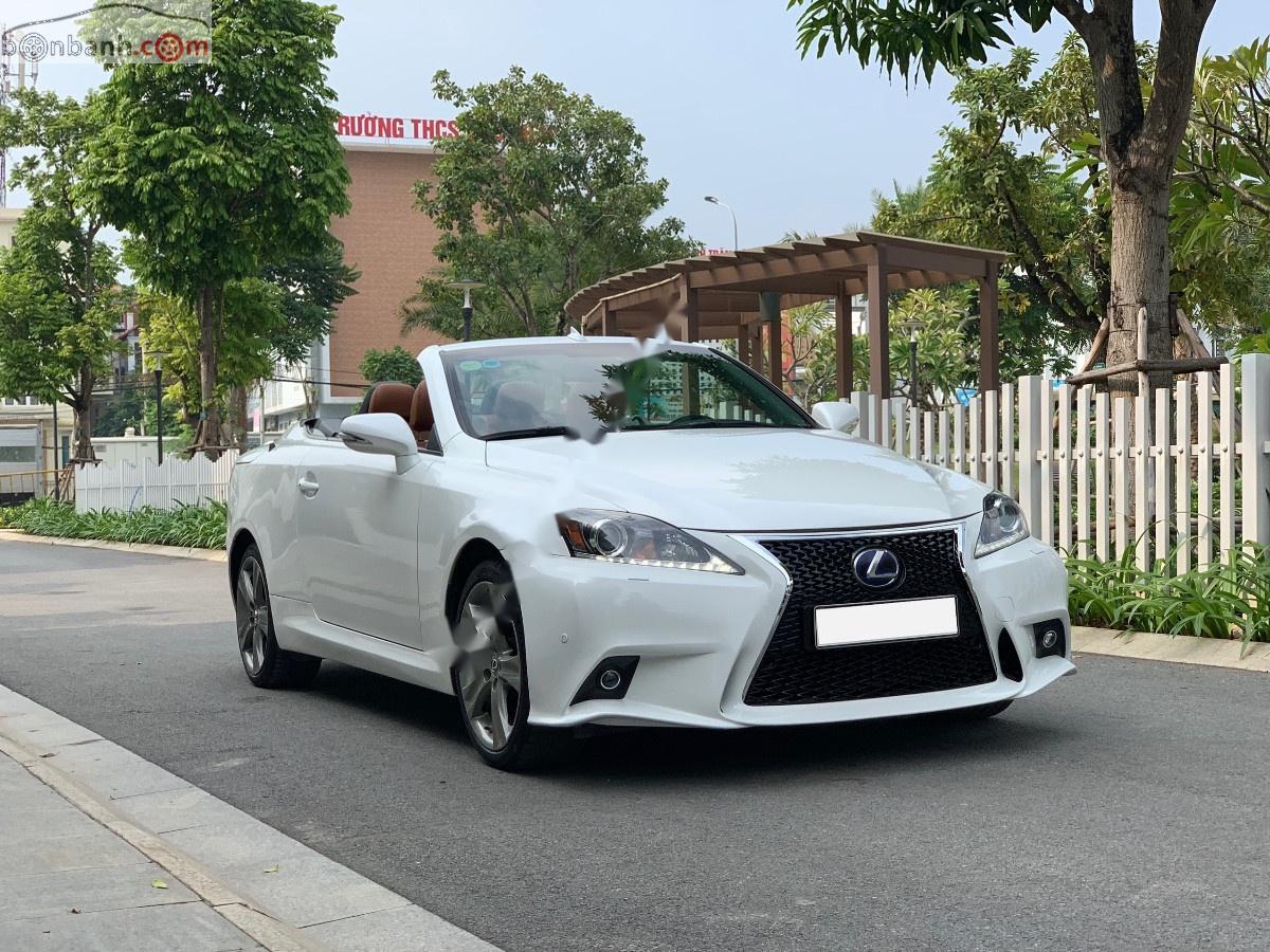 Lexus IS   2012 - Cần bán Lexus IS 250C sản xuất 2012, màu trắng, nhập khẩu 