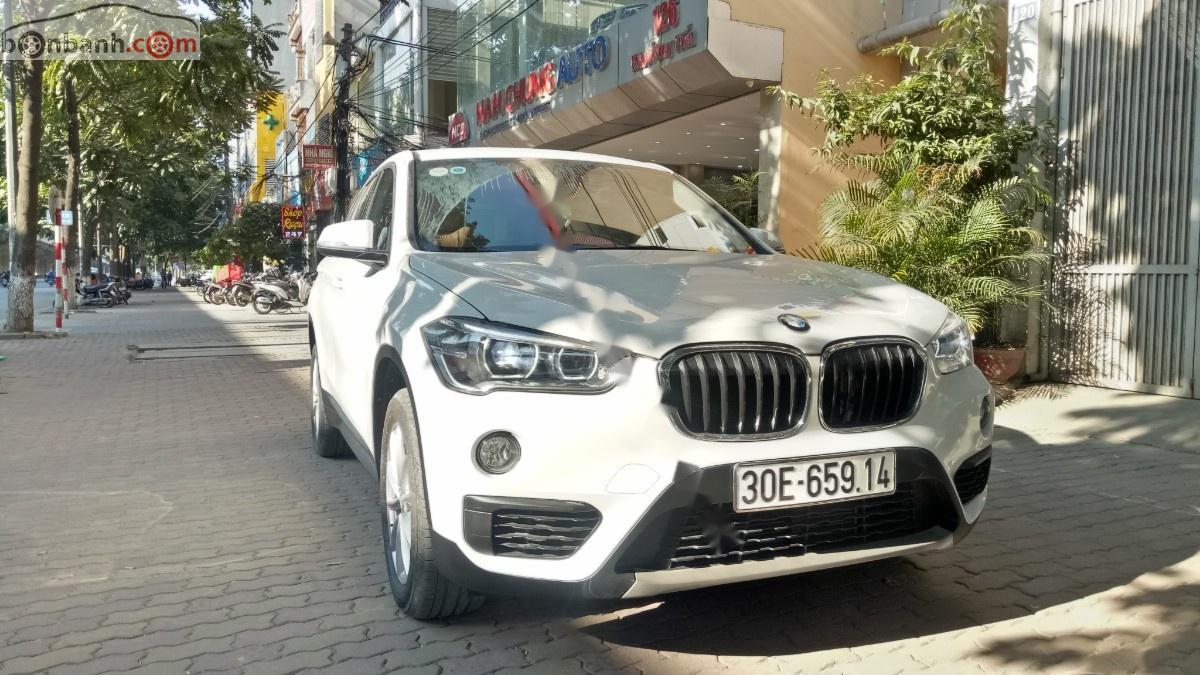 BMW X1 sDrive18i 2016 - Bán xe BMW X1 sDrive18i đời 2016, màu trắng, nhập khẩu