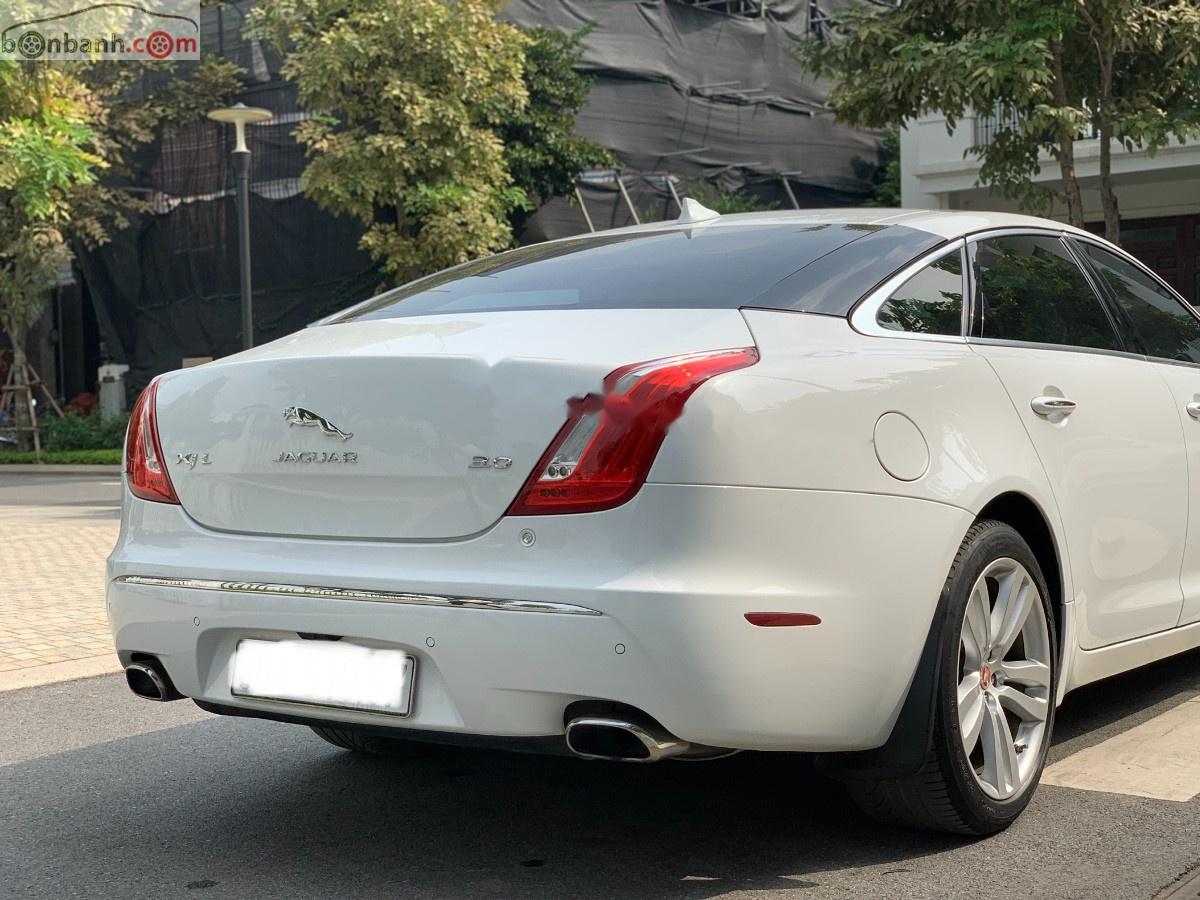 Jaguar XJ   2014 - Bán Jaguar XJ 3.0 đời 2014, màu trắng, nhập khẩu  