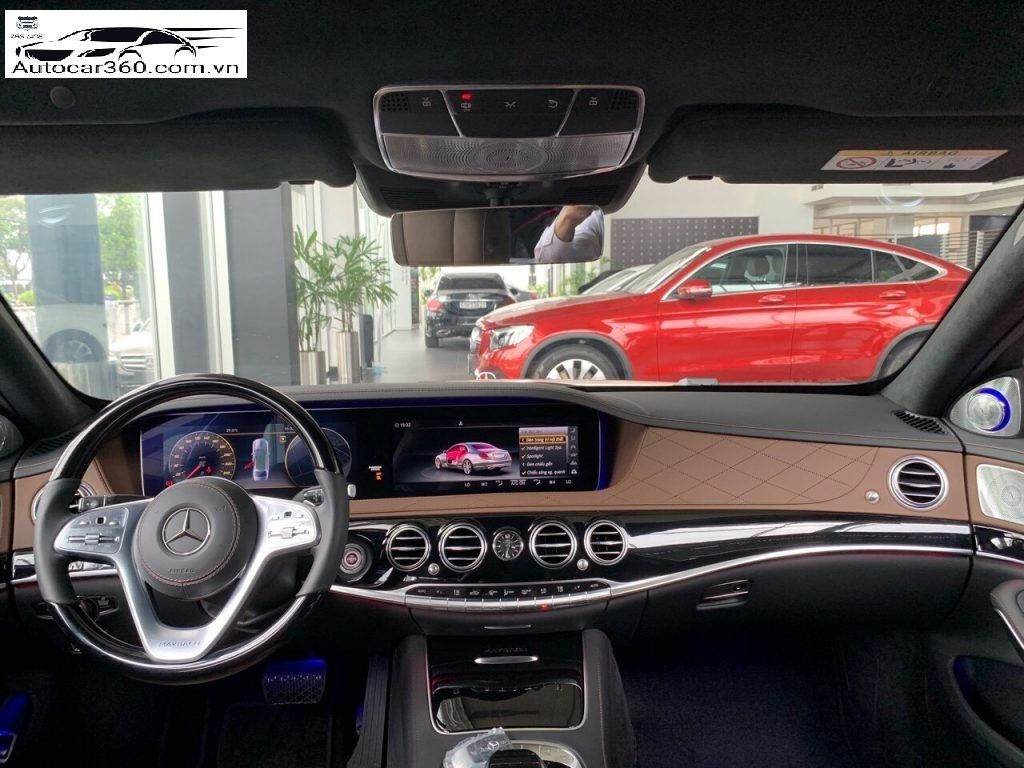 Mercedes-Benz Maybach S560 2019 - Xe sẵn tại kho - Giao ngay miễn phí, Mercedes-Benz Maybach S560, năm 2019, màu xanh lam