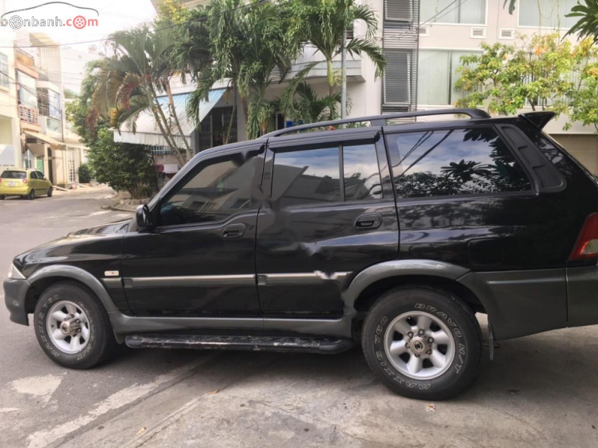 Ssangyong Musso 2.3 AT 4WD 2007 - Bán xe Ssangyong Musso 2.3 AT 4WD 2007, màu đen, 150 triệu