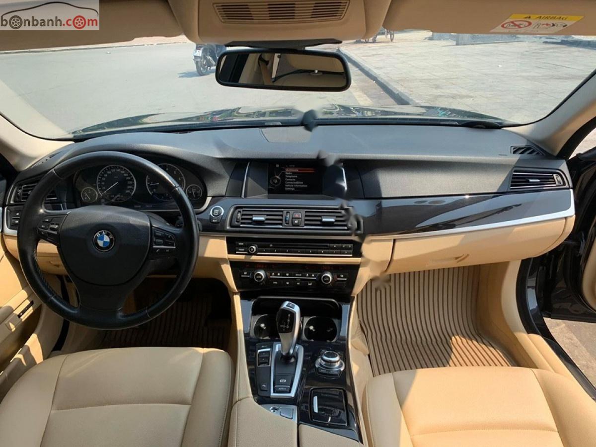 BMW 5 Series 520i 2014 - Xe BMW 5 Series 520i đời 2014, màu đen, nhập khẩu nguyên chiếc
