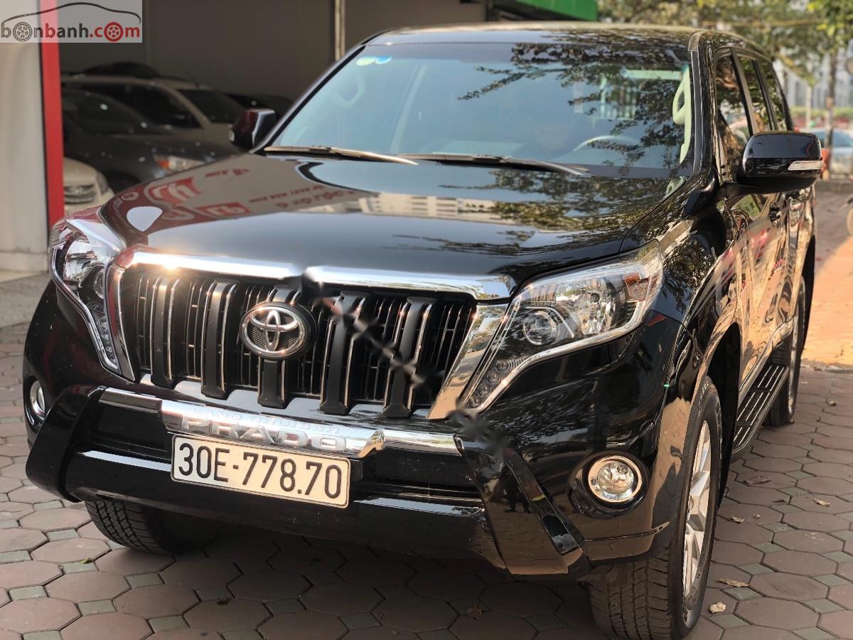 Toyota Prado TXL 2.7L 2016 - Bán Toyota Prado TXL 2.7L năm sản xuất 2016, màu đen, nhập khẩu