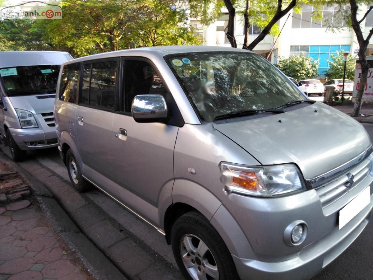 Suzuki APV 2007 - Cần bán lại xe Suzuki APV GLX 1.6 AT năm 2007, màu bạc chính chủ, giá tốt