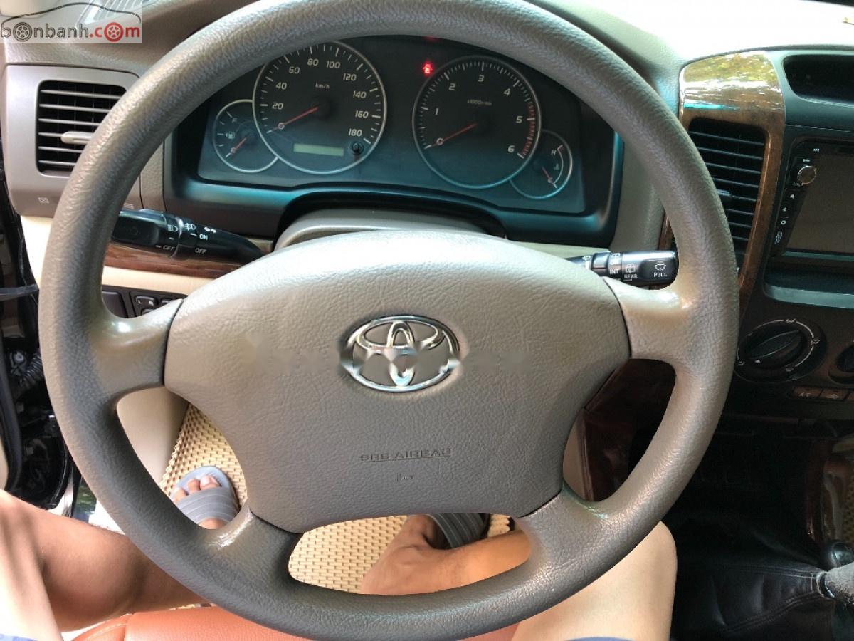 Toyota Prado   2004 - Cần bán xe Toyota Prado đời 2004, màu đen, nhập khẩu