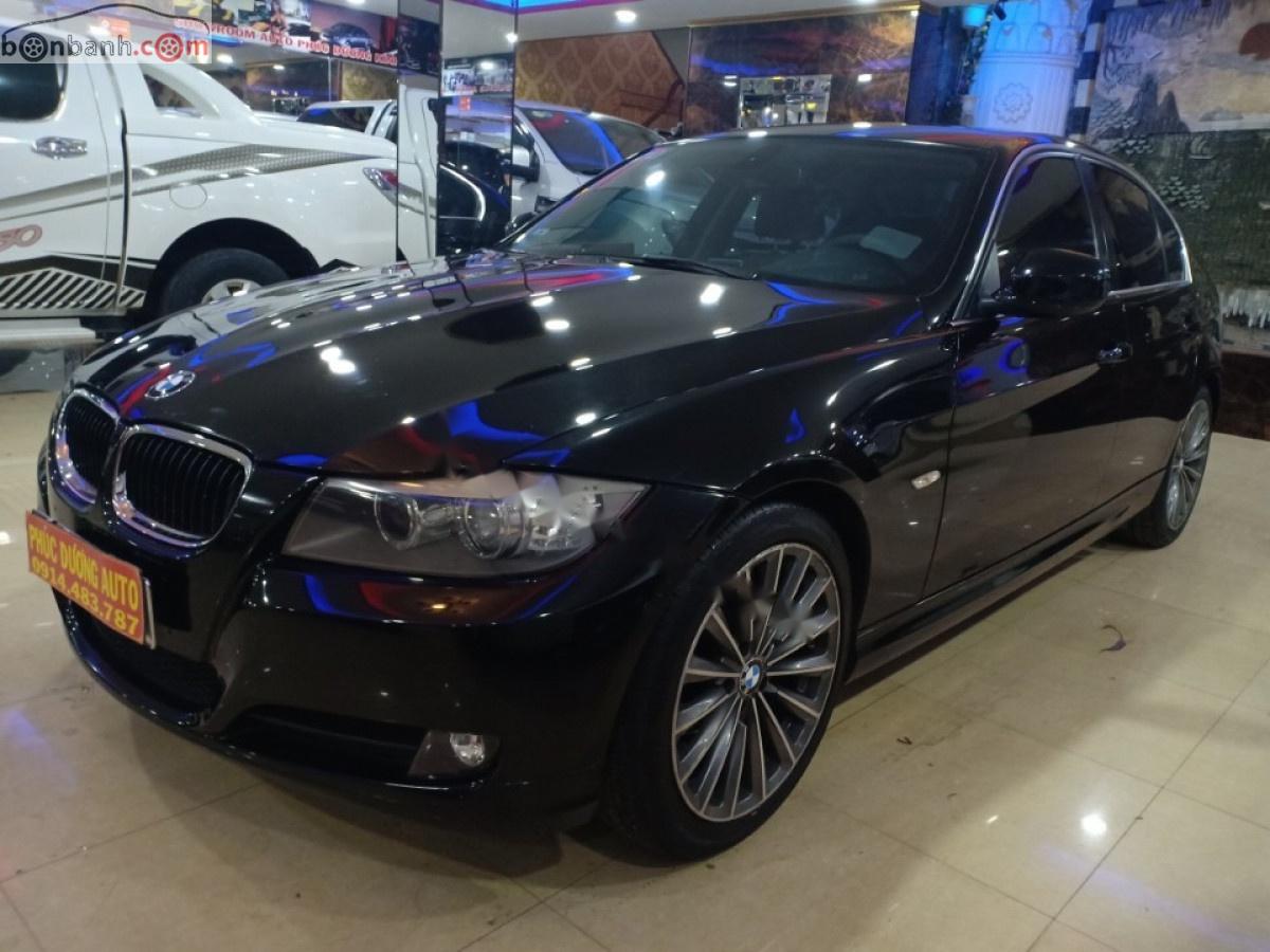 BMW 3 Series 2010 - Cần bán BMW 320i đời 2010, màu đen, nhập khẩu 