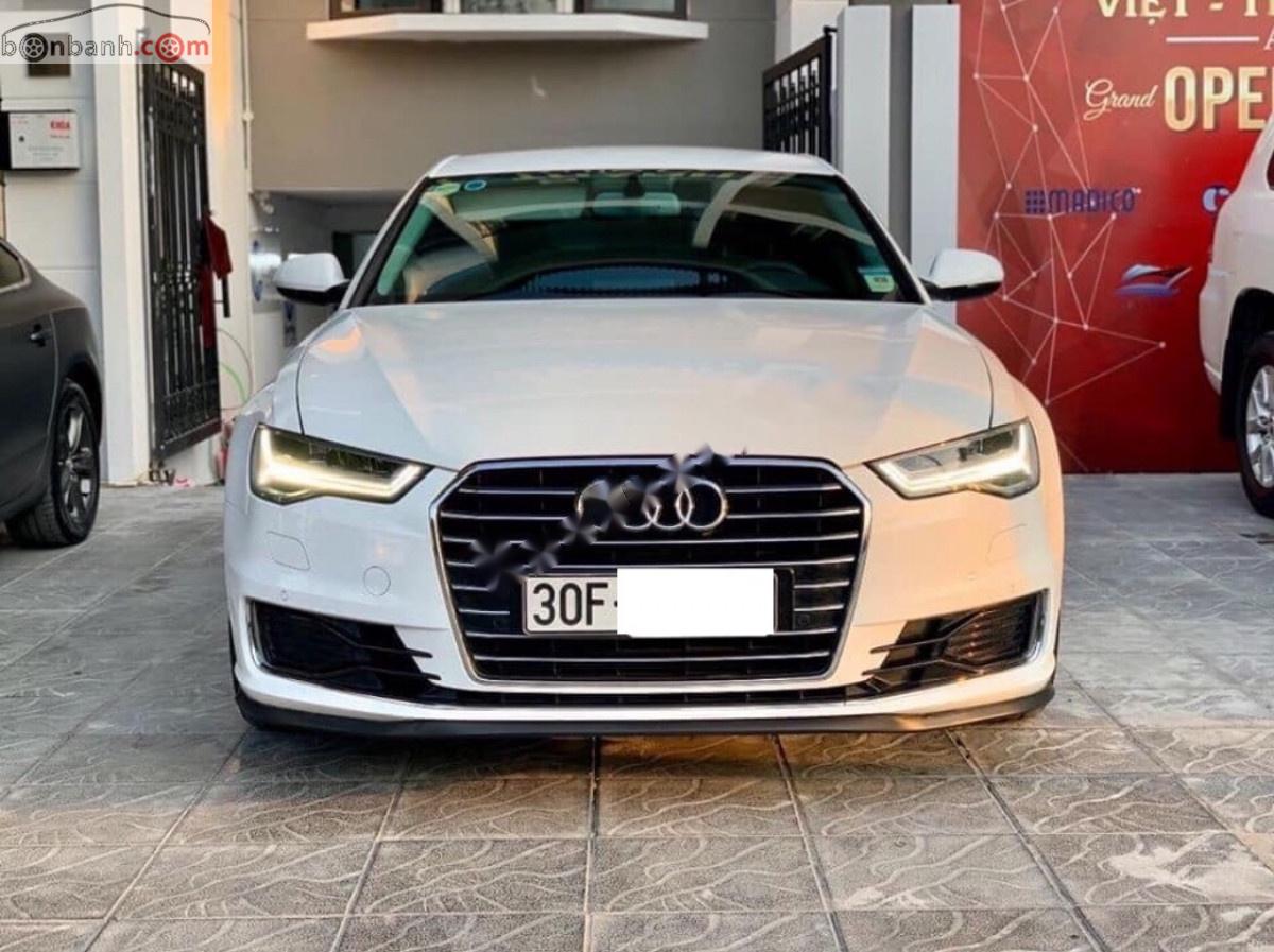 Audi A6 1.8 TFSI 2015 - Xe Audi A6 năm 2015, màu trắng, nhập khẩu