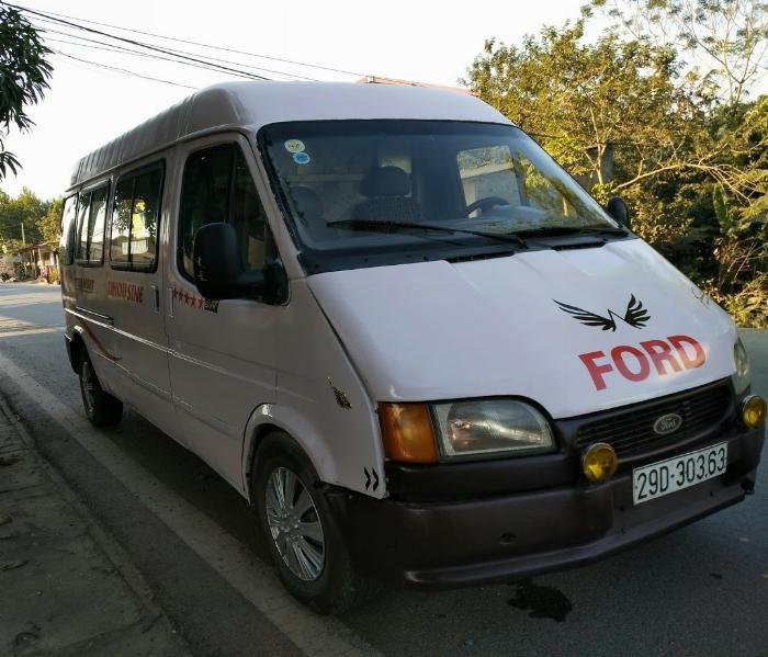 Ford Transit   2002 - Bán Ford Transit đời 2002, màu trắng, giá tốt