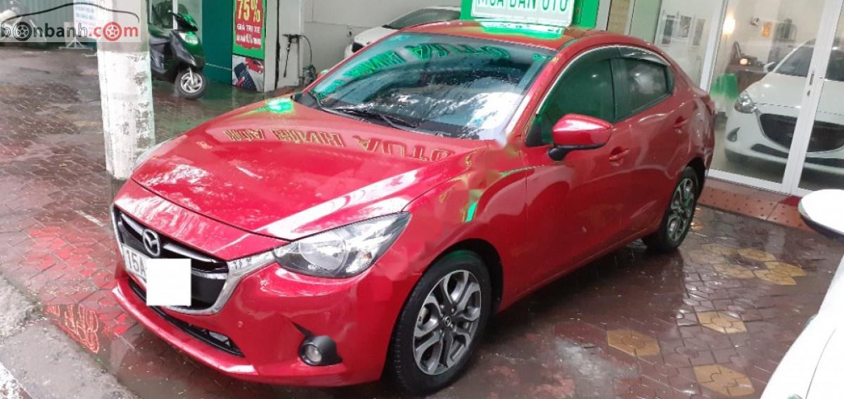 Mazda 2 1.5 AT 2016 - Cần bán lại xe Mazda 2 1.5 AT sản xuất năm 2016, màu đỏ chính chủ