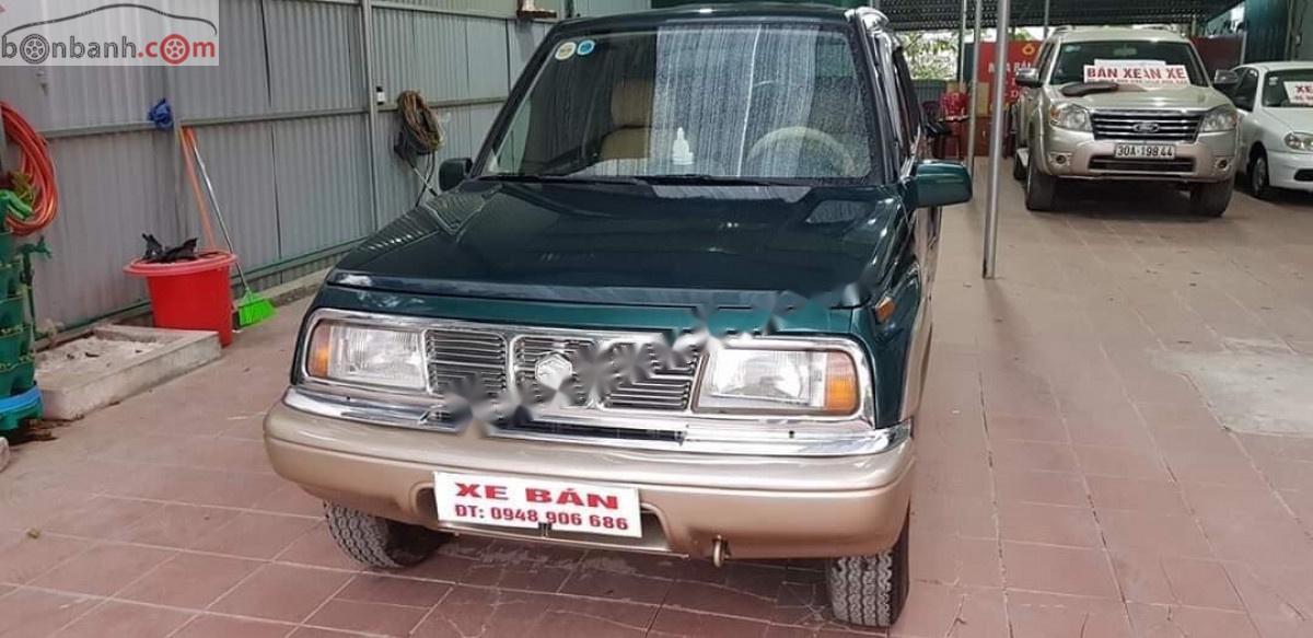 Suzuki Vitara JLX 2005 - Bán Suzuki Vitara JLX 1.6 năm sản xuất 2005, màu xanh chính chủ giá cạnh tranh