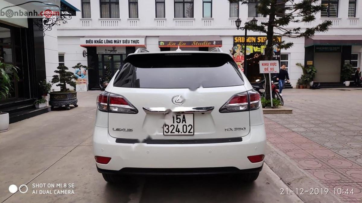 Lexus RX 350 AWD 2010 - Cần bán Lexus RX 350 AWD sản xuất năm 2010, màu trắng, nhập khẩu