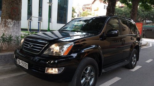 Lexus GX 2004 - Cần bán xe Lexus GX sản xuất năm 2004, màu đen ít sử dụng, giá tốt