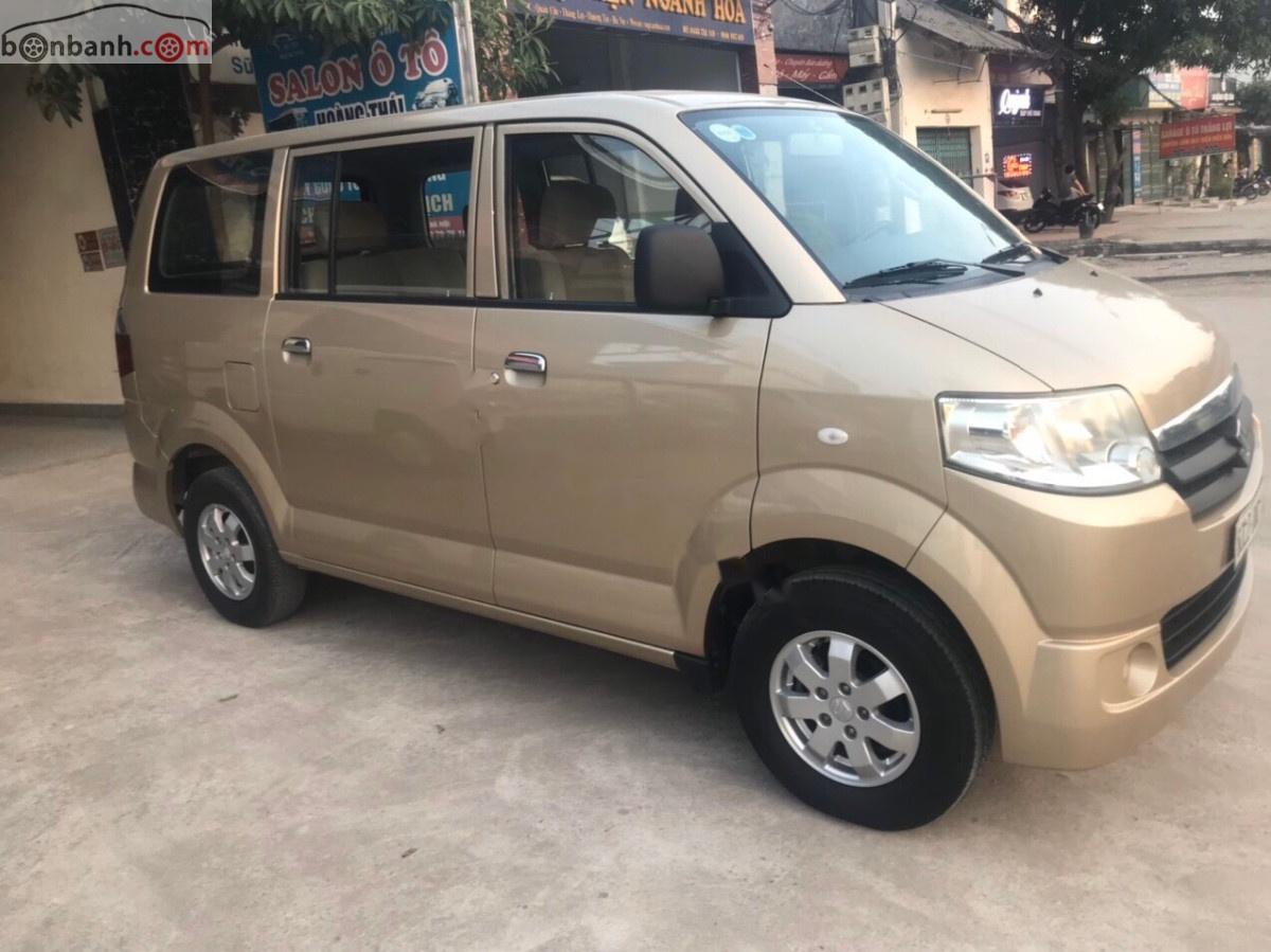 Suzuki APV 2013 - Cần bán Suzuki APV đời 2013, màu vàng ít sử dụng giá cạnh tranh