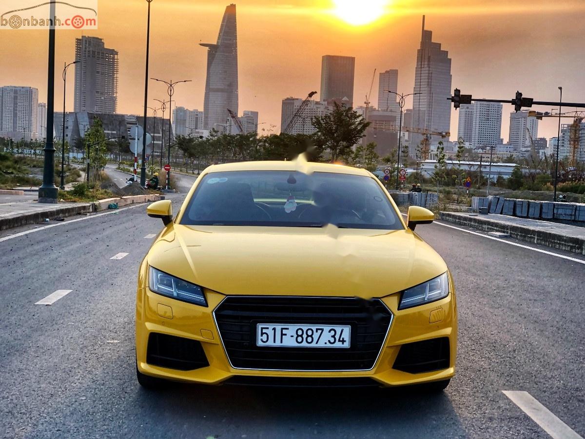 Audi TT 2.0 TFSI 2018 - Cần bán Audi TT RS 2018, màu vàng, nhập khẩu