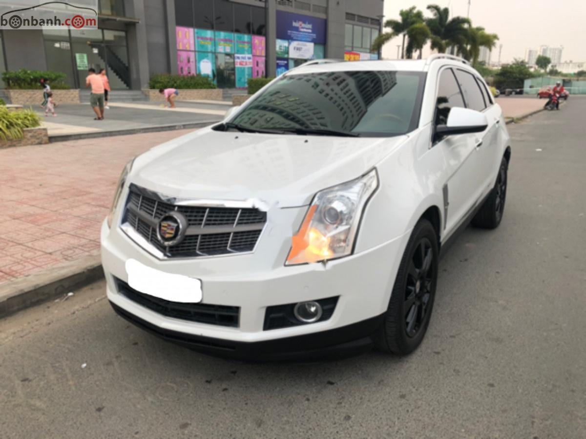 Cadillac SRX 2010 - Bán Cadillac SRX sản xuất 2010, màu trắng, nhập khẩu nguyên chiếc 