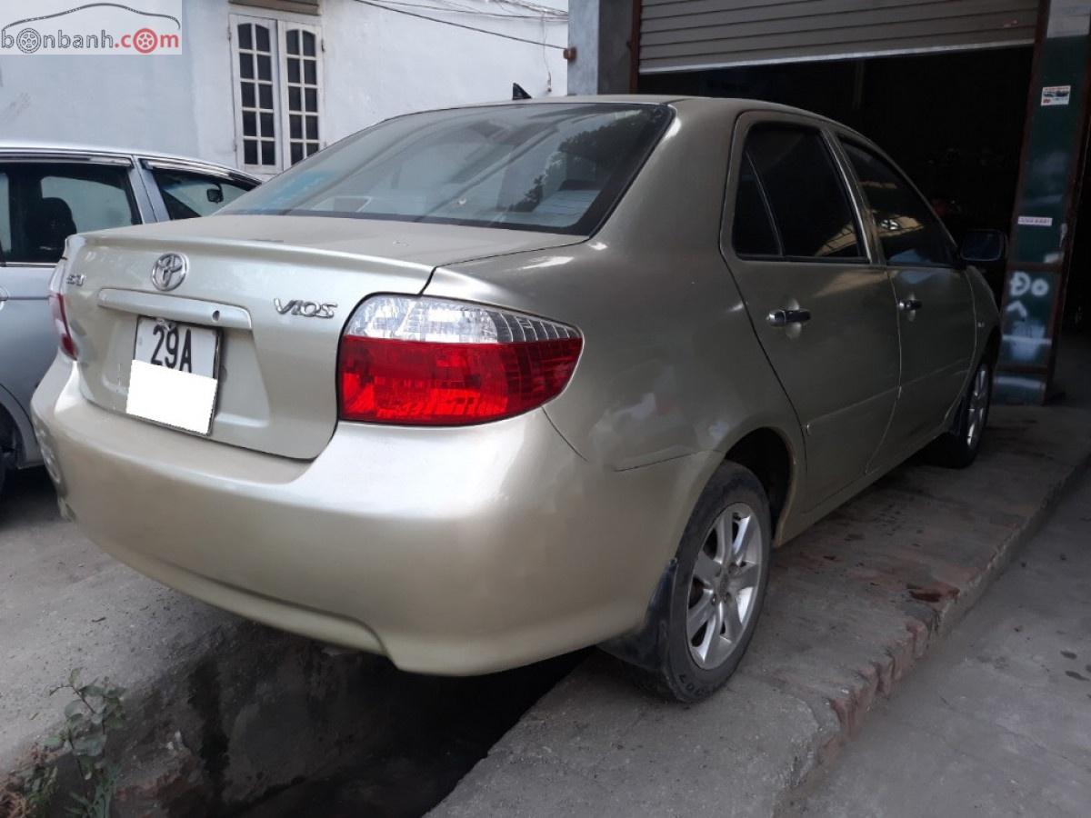 Toyota Vios 1.5G 2003 - Cần bán xe Toyota Vios 1.5G năm 2003, màu bạc số tự động, giá 165tr