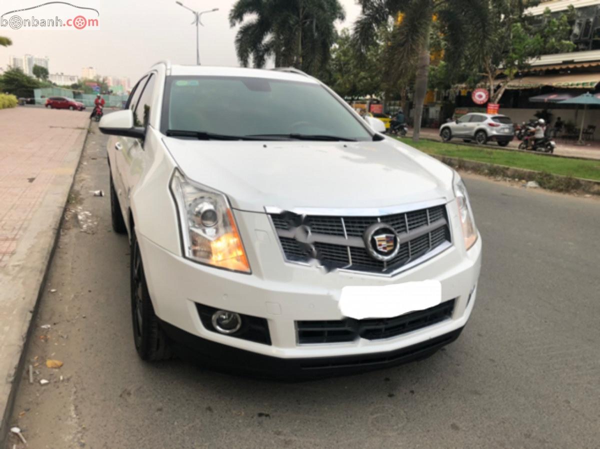 Cadillac SRX 2010 - Bán Cadillac SRX sản xuất 2010, màu trắng, nhập khẩu nguyên chiếc 