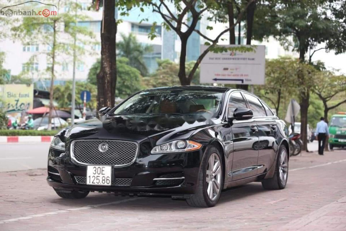 Jaguar XJ series Series L5.0 2010 - Bán Jaguar XJ series Series L5.0 2010, màu đen, nhập khẩu số tự động