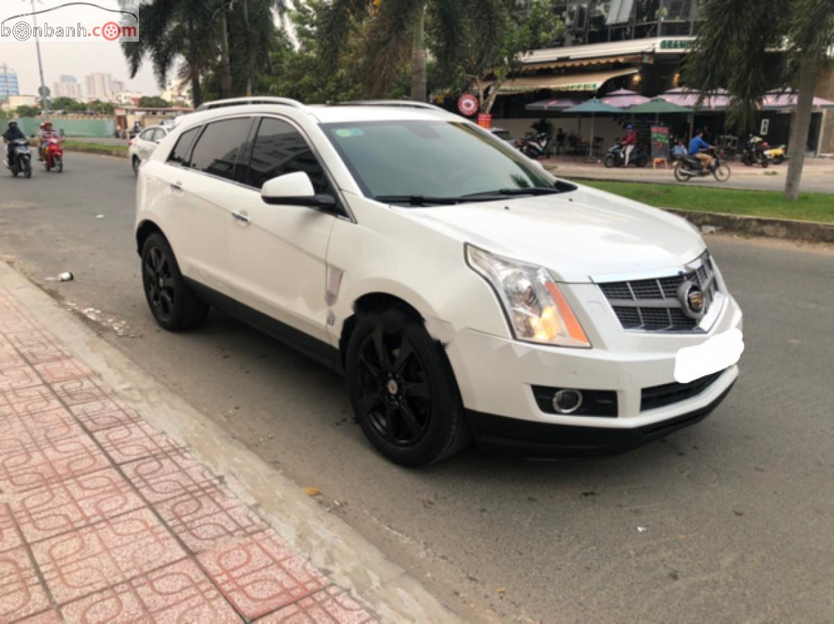 Cadillac SRX 2010 - Bán Cadillac SRX sản xuất 2010, màu trắng, nhập khẩu nguyên chiếc 