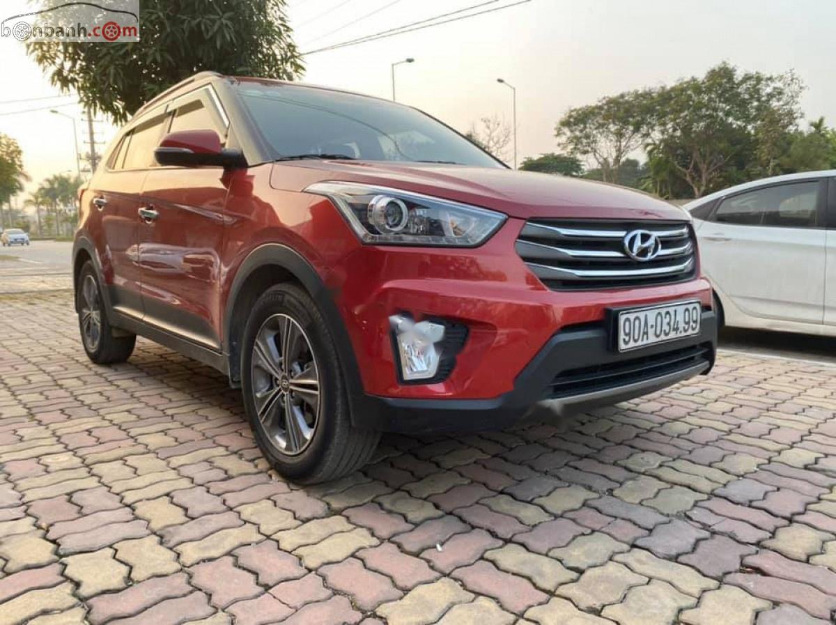 Hyundai Creta 1.6 AT GAS 2015 - Xe Hyundai Creta 1.6 AT GAS 2015, màu đỏ, xe nhập