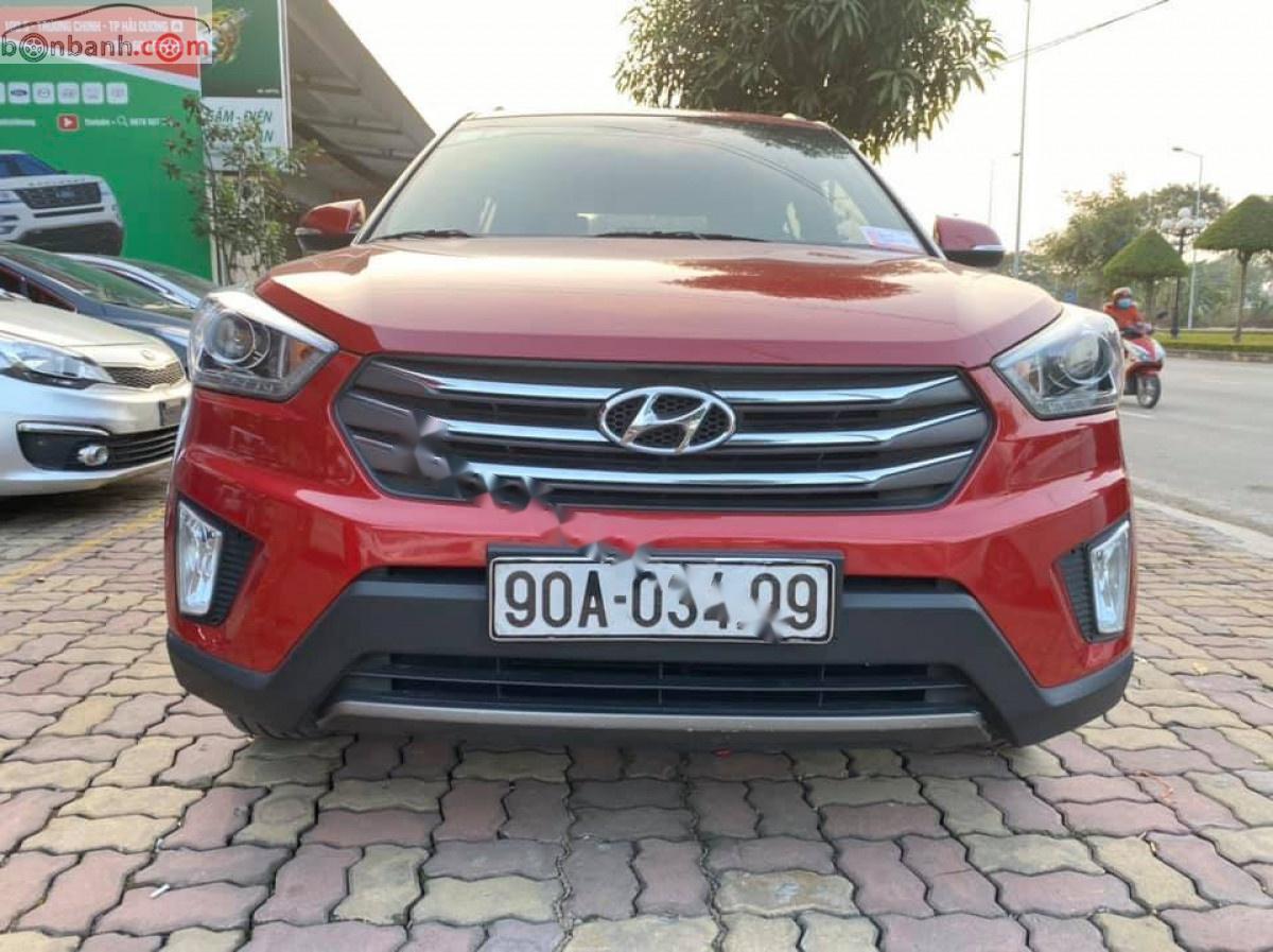 Hyundai Creta 1.6 AT GAS 2015 - Xe Hyundai Creta 1.6 AT GAS 2015, màu đỏ, xe nhập