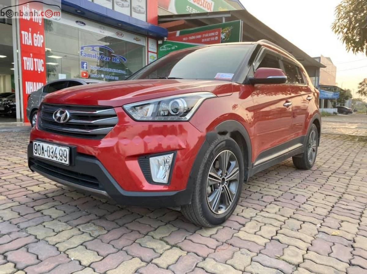 Hyundai Creta 1.6 AT GAS 2015 - Xe Hyundai Creta 1.6 AT GAS 2015, màu đỏ, xe nhập