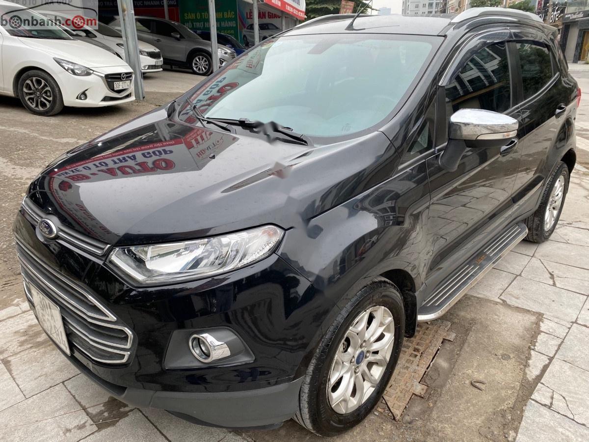 Ford EcoSport Titanium 1.5L AT 2015 - Bán Ford EcoSport 1.5 AT Titanium đời 2015, màu đen còn mới, giá chỉ 468 triệu