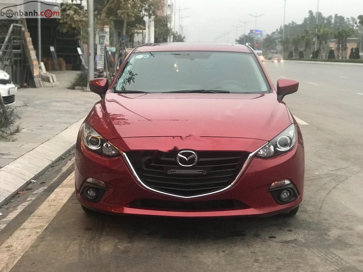 Mazda 3 1.5 AT 2015 - Bán xe Mazda 3 1.5AT đời 2015, màu đỏ, giá tốt