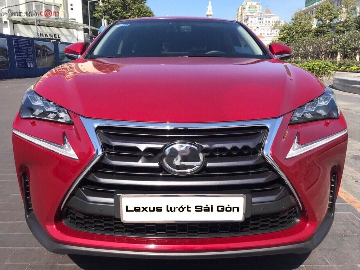 Lexus NX 2016 - Cần bán lại xe Lexus NX 200T sản xuất 2016, màu đỏ, nhập khẩu xe gia đình