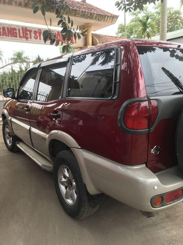 Nissan Terrano    2002 - Bán xe Nissan Terrano đời 2002, màu đỏ, xe nhập