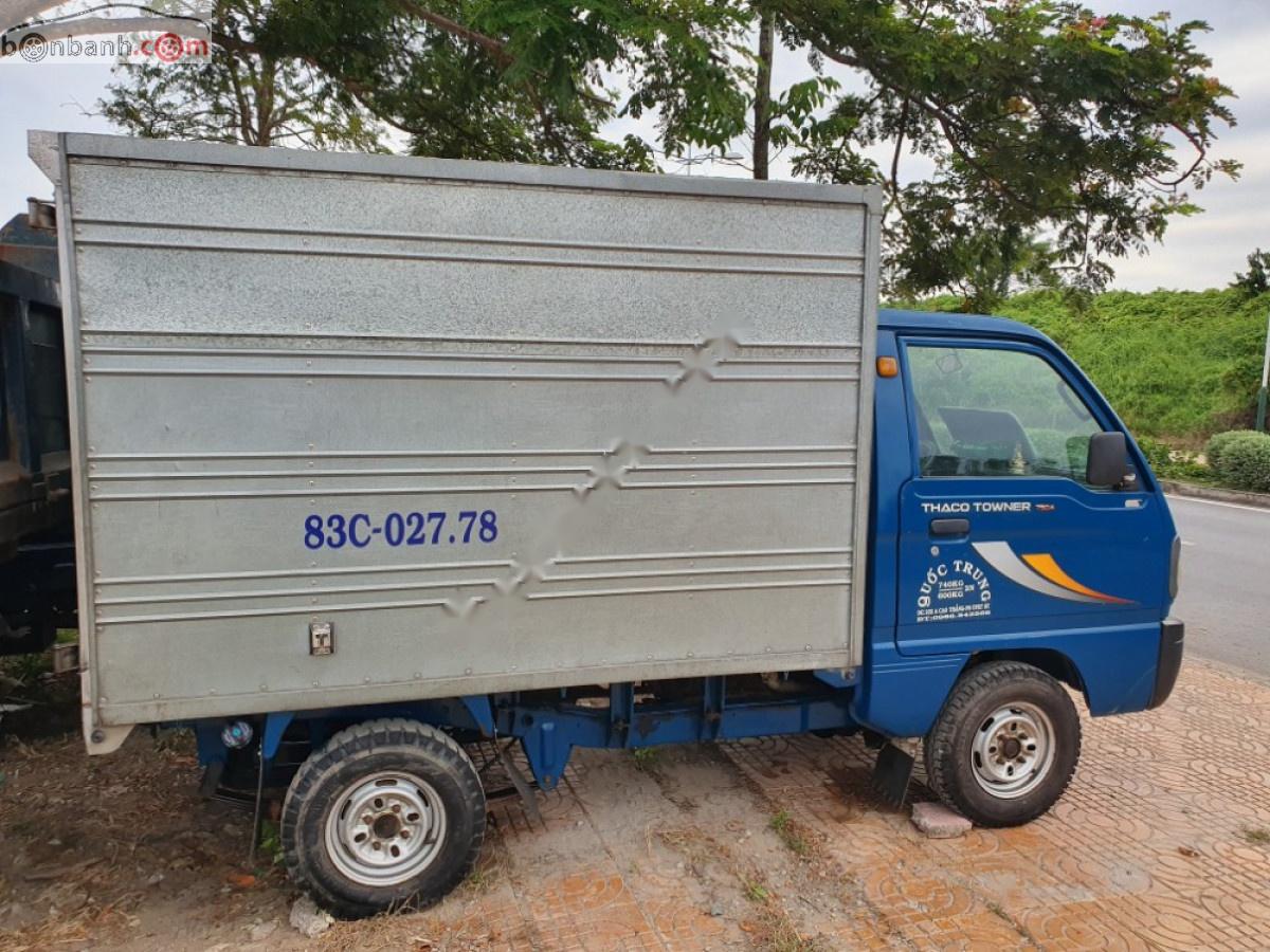 Thaco TOWNER 2014 - Cần bán xe cũ Thaco TOWNER đời 2014, màu xanh lam
