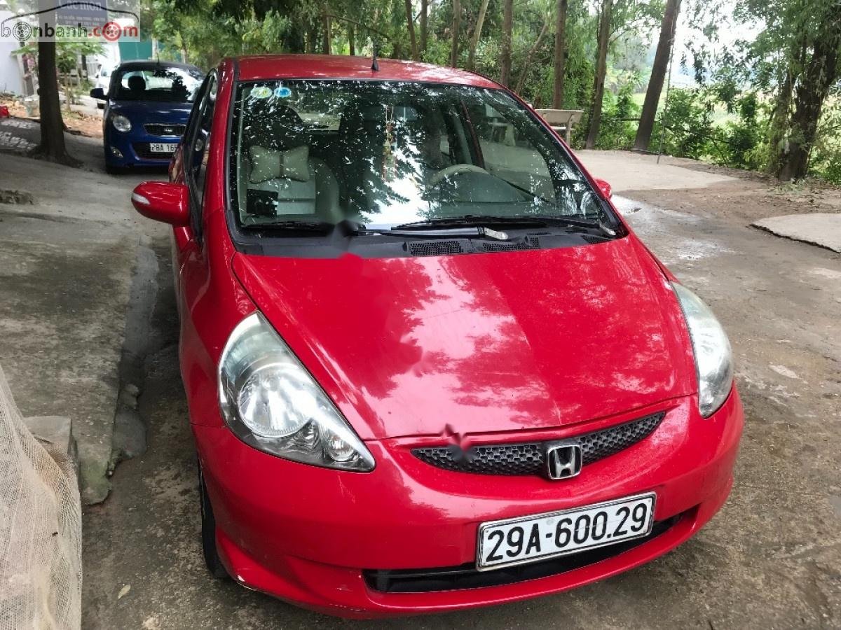 Honda Jazz 1.5 AT 2008 - Cần bán gấp Honda Jazz 1.5AT đời 2008, màu đỏ, xe nhập, giá chỉ 260 triệu