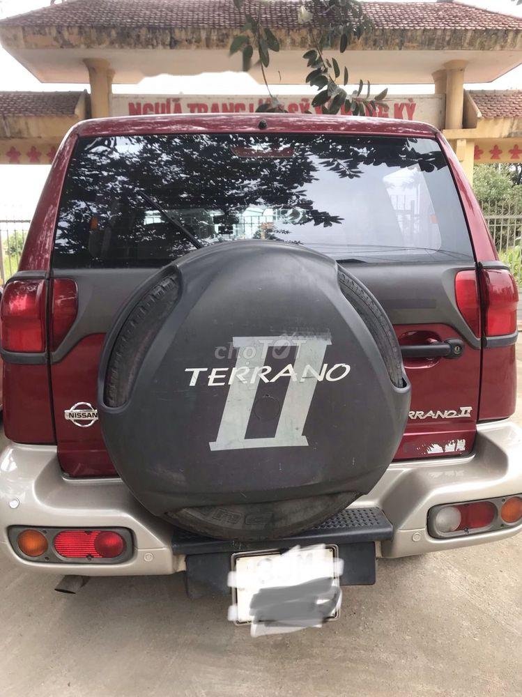 Nissan Terrano    2002 - Bán xe Nissan Terrano đời 2002, màu đỏ, xe nhập