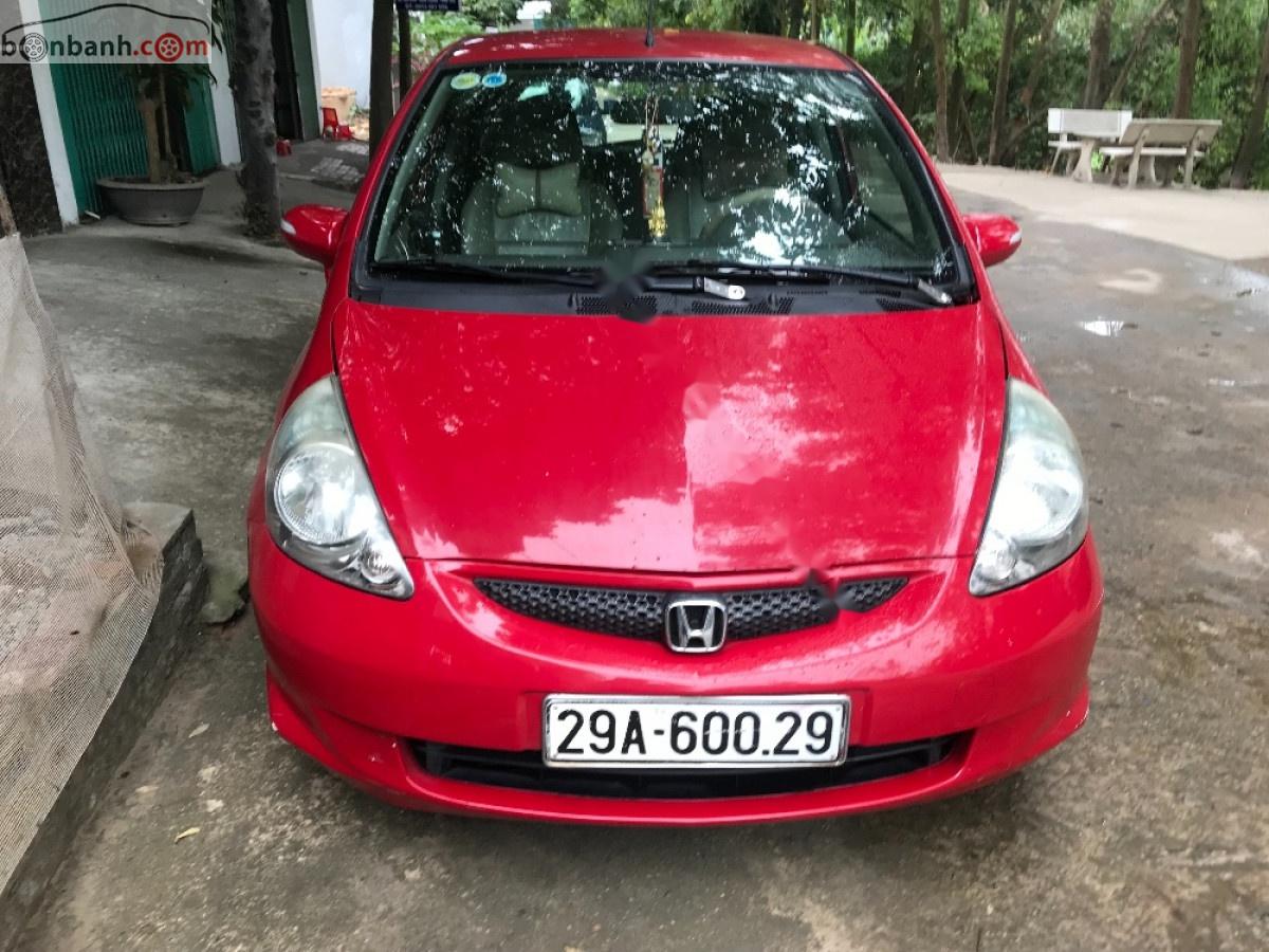 Honda Jazz 1.5 AT 2008 - Cần bán gấp Honda Jazz 1.5AT đời 2008, màu đỏ, xe nhập, giá chỉ 260 triệu