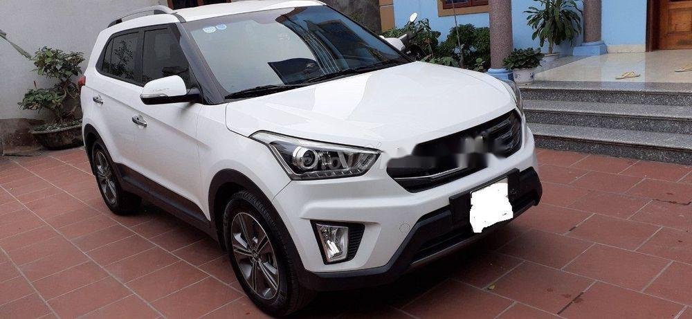 Hyundai Creta  1.6AT  2016 - Cần bán lại xe Hyundai Creta 1.6AT năm sản xuất 2016, màu trắng, nhập khẩu