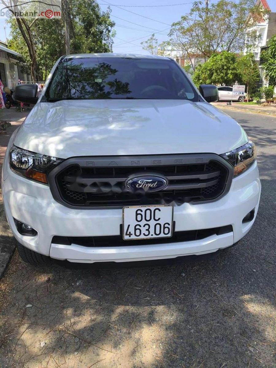 Ford Ranger XLS 2.2L 4x2 MT 2019 - Bán Ford Ranger XLS 2.2L 4x2 MT sản xuất 2019, màu trắng, nhập khẩu