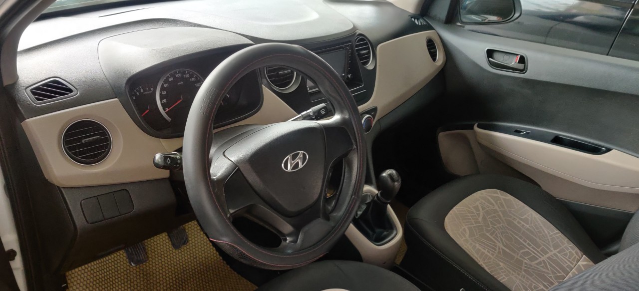 Hyundai Grand i10 1.0 MT 2014 - Bán xe Hyundai i10 1.0 MT đời 2014, màu trắng, nhập khẩu chính hãng