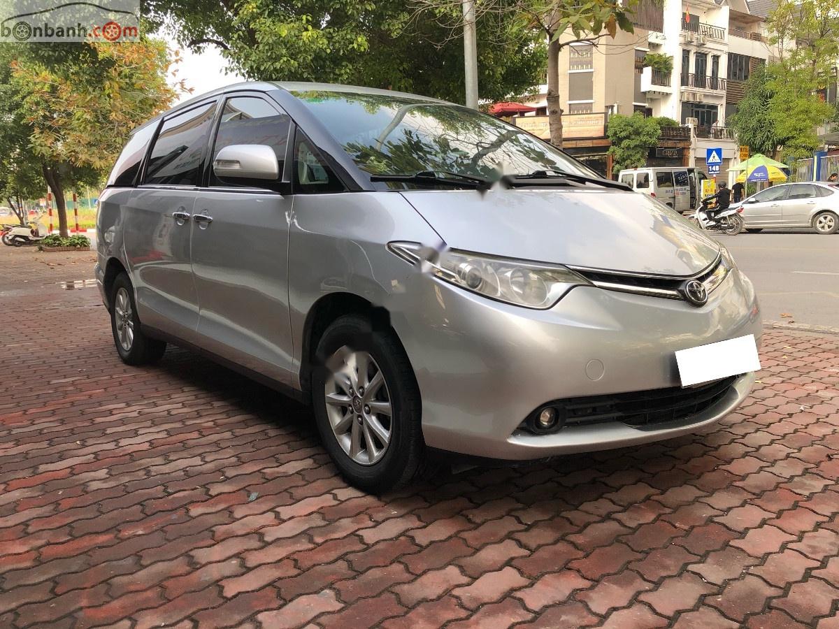 Toyota Previa   2007 - Bán Toyota Previa 2.7 năm 2007, màu bạc, nhập khẩu 