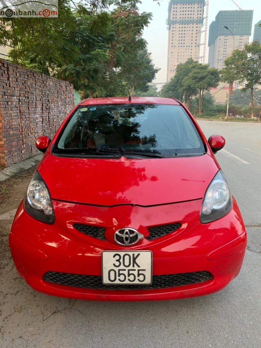 Toyota Aygo 2007 - Cần bán xe Toyota Aygo 2007, màu đỏ, nhập khẩu nguyên chiếc số tự động giá cạnh tranh