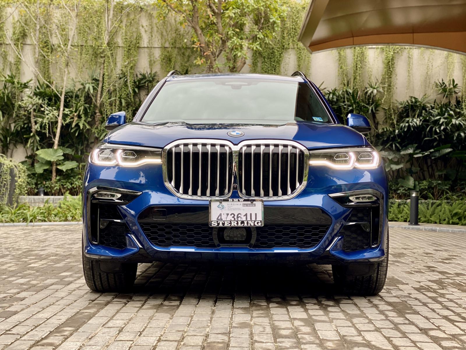 BMW BMW khác xDrive40i 2019 - Cần bán BMW X7 xDrive40i đời 2019, màu xanh lam, nhập khẩu chính hãng