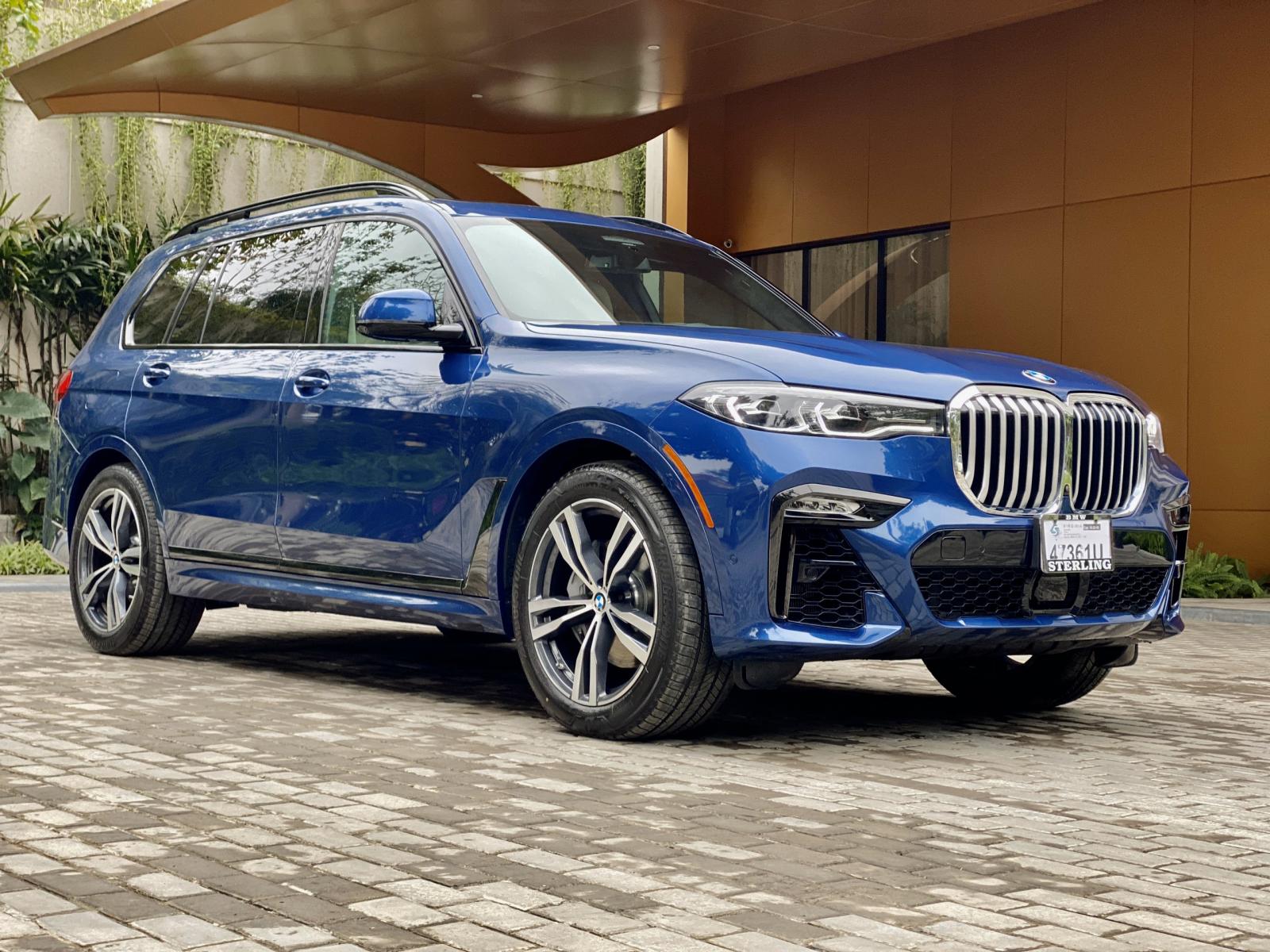 BMW BMW khác xDrive40i 2019 - Cần bán BMW X7 xDrive40i đời 2019, màu xanh lam, nhập khẩu chính hãng