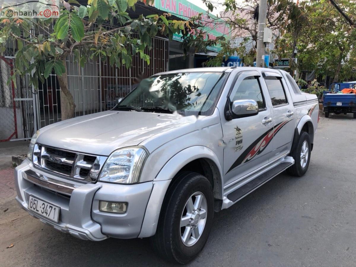 Isuzu Dmax 2005 - Cần bán xe Isuzu Dmax đời 2005, màu bạc