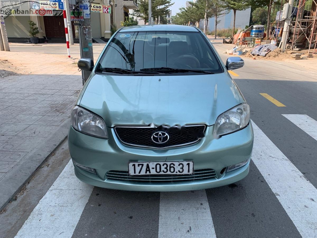 Toyota Vios 2003 - Bán xe Toyota Vios đời 2003, màu xanh lam, giá chỉ 168 triệu