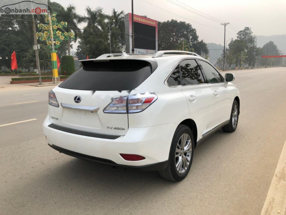 Lexus RX   2011 - Bán xe Lexus RX 450h sản xuất năm 2011, màu trắng, xe nhập