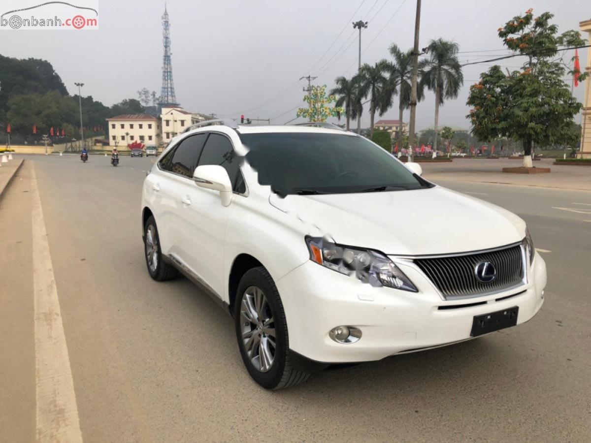 Lexus RX   2011 - Bán xe Lexus RX 450h sản xuất năm 2011, màu trắng, xe nhập